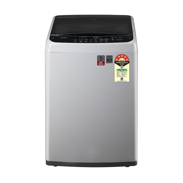 Buy LG 7 kg 5 Star T70SPSF1ZA Smart Inverter Technology Fully Automatic Top Load Washing Machine - Vasanth and Co